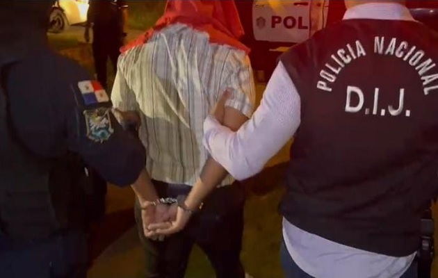 La detención de Zurita se registró la noche del viernes. Foto: MP