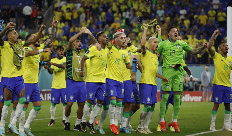 Brasil ya clasificó a Octavos de Final de Qatar 2022. Foto:EFE