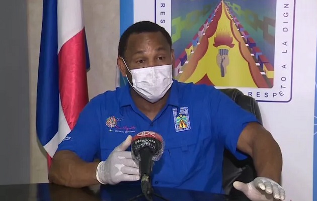 El alcalde Héctor Carrasquilla destacó que la pandemia ha afectado el tema de la recaudación. Foto: Cortesía