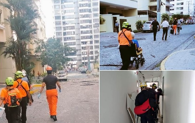 Bomberos realizan las investigaciones respectivas. Foto: Grupo Epasa