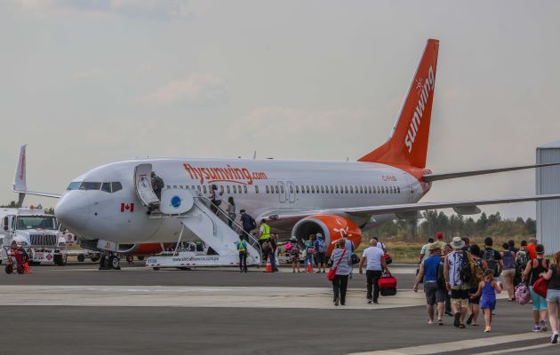 Las compañías aéreas líderes en viajes de vacaciones, ampliarán sus servicios de cuatro a ocho frecuencias semanales. Foto: Cortesía Tocumen S.A.