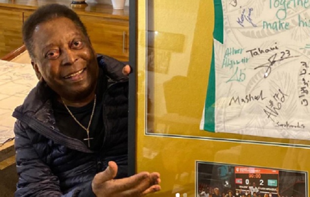 Pelé tiene 82 años y batalla contra el cáncer. Foto: Instagram