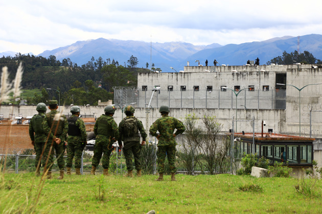 El director de la cárcel El Inca, de Quito, fue asesinado. Foto: EFE