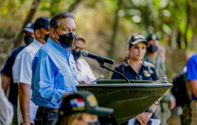 El presidente de la República, Laurentino Cortizo. Foto: Cortesía