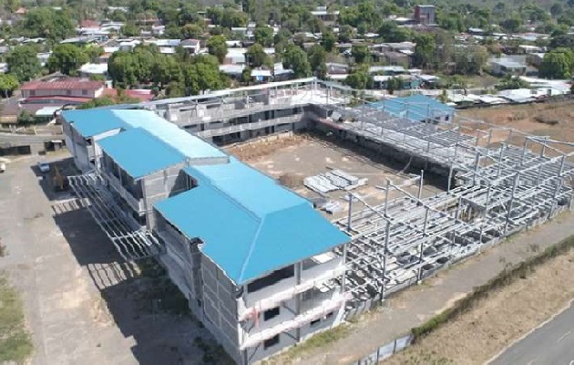 Se estima que la inversión para la construcción del nuevo plantel Miguel Alba, ubicado en Soná, asciende $10.3 millones. Foto. Cortesía