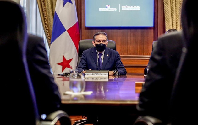 Laurentino Cortizo pidió a la población no bajar la guardia. Foto: Presidencia