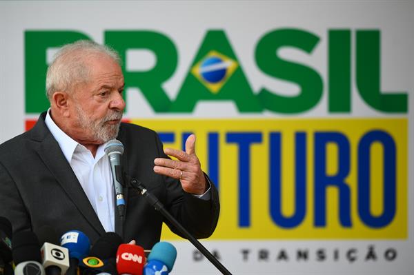 Presidente de Brasil, Luiz Inácio Lula da Silva.