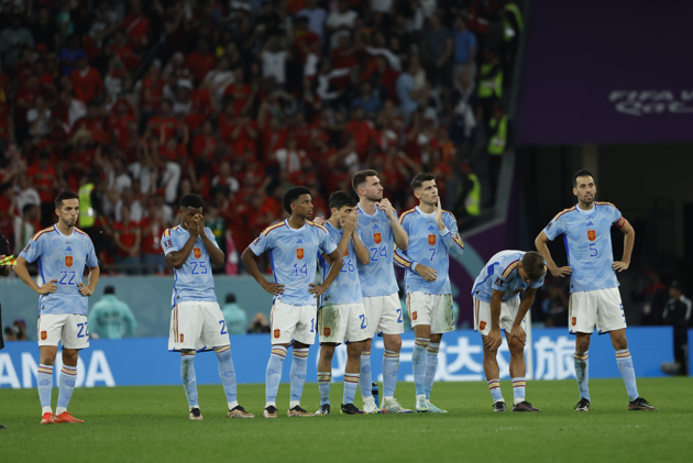 España fuera del mundial. Foto: EFE