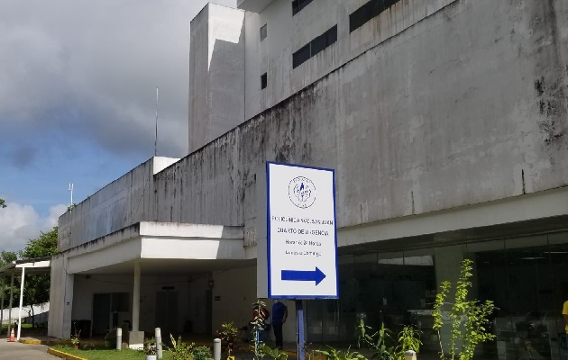 La víctima en primera instancia fue atendida en el cuarto de urgencias de la Policlínica de Nuevo San Juan. Foto. Diomes Sánchez