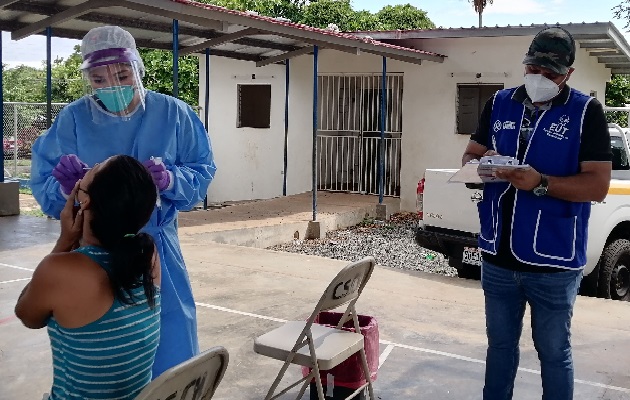 Herrera cuenta hasta el último corte de pruebas con 222 casos activos de covid-19, de los cuales 219 de estas personas están en aislamiento domiciliario. Foto. Thays Domínguez