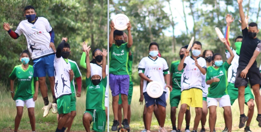 Jóvenes de la Fundación Barrios Panamá. Foto: @barriospanama