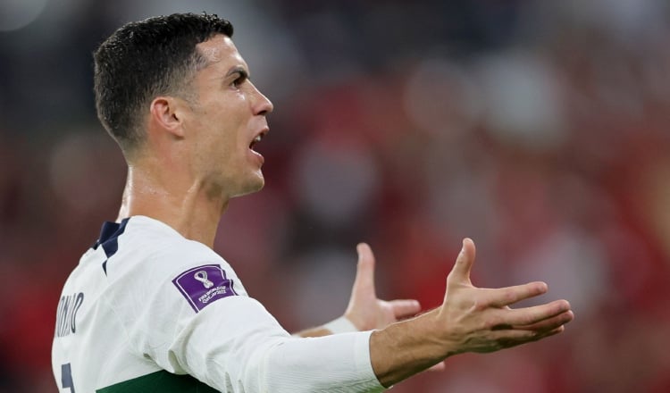Cristiano Ronaldo, qued+o muy dolido tras eliminación. EFE