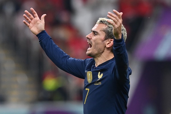 Antoine Griezmann, jugadoer francés. Foto:EFE