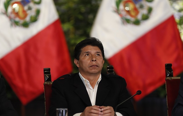 Pedro Castillo será investigado como presunto coautor de los delitos de rebelión y conspiración. Foto: EFE