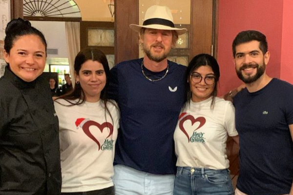 Owen Wilson celebró su cumpleaños en Panamá en 2018. Foto: Instagram / @benissimopanama