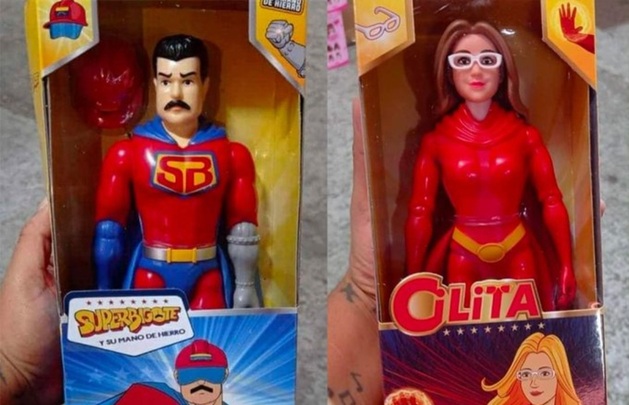 Nicolás Maduro y su esposa inspiraron los superhéroes.