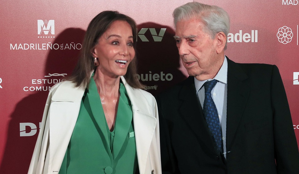 Isabel Preysler y Mario Vargas Llosa. Foto: EFE