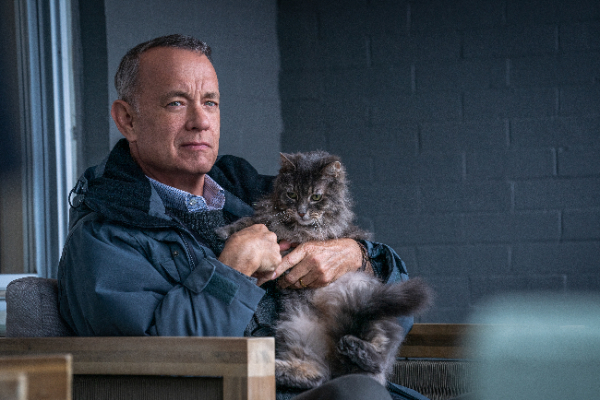 Tom Hanks, como Otto Anderson, durante una escena de la comedia 'A man called Otto'. Foto:  EFE / Tavernise / Sony Pictures