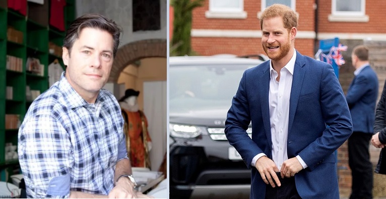 John Joseph Moehringer y Harry. Foto: Redes Sociales