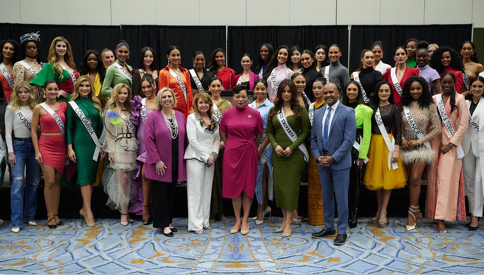 Las 84 candidatas llegaron a Nueva Orleans el lunes 9 de enero. Foto: EFE