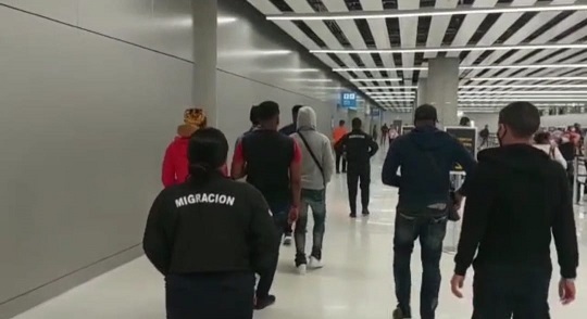 Los haitianos fueron devueltos a su país. Cortesía.