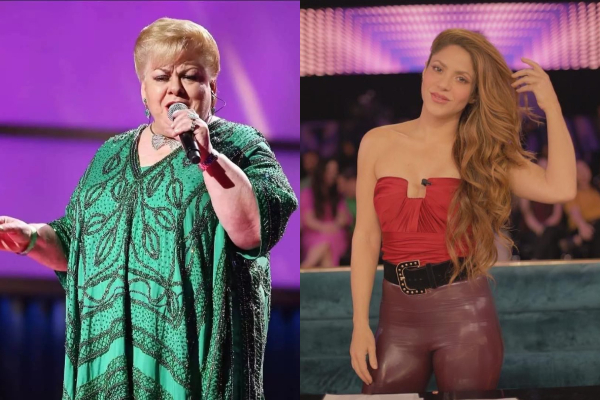 Paquita la del Barrio y Shakira. Foto: @paquitaoficialb / @shakira