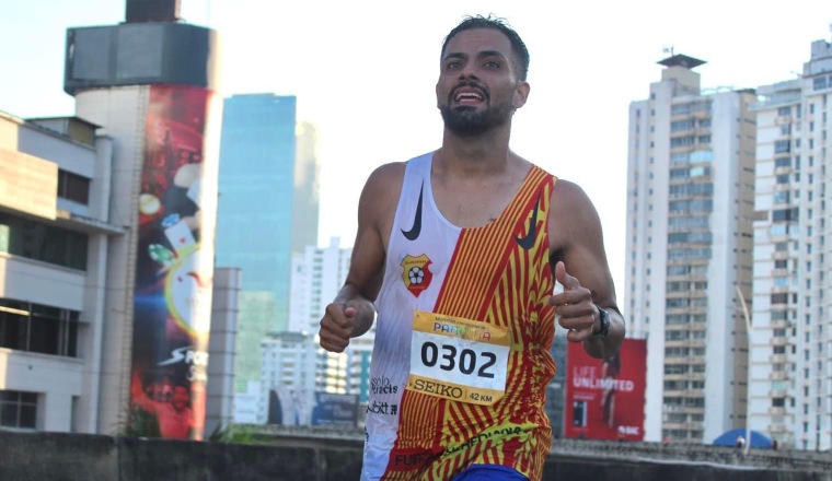  Jason Villalobos, corredor de Costa Rica. Foto: Aurelio Martínez