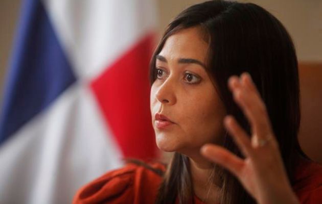 La canciller de Panamá, Janaina Tewaney Mencomo, en una fotografía de archivo. Foto: EFE