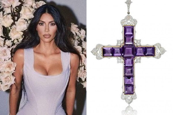 Kim Kardashian compró la joya por casi $200 mil.  Fotos: Archivo / Sotheby’s