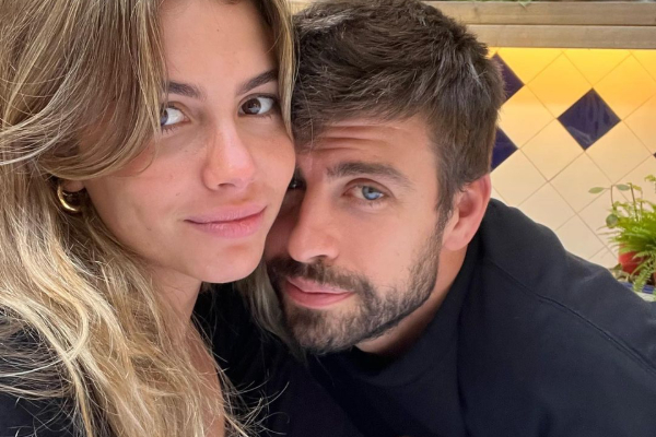  Clara Chia Martin y Gerard Piqué en su primera publicación en Instagram. Foto: @3gerardpique