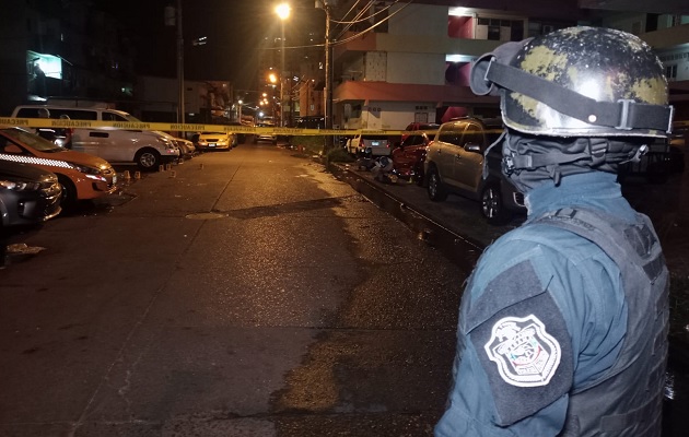 La policía mantiene acciones operativas en diferentes puntos de El Chorrillo. Foto: PN