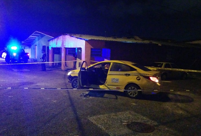 El taxista  fue herido en el sector conocido como Viento Frío en Villa del Caribe. Foto: Diomedes Sánchez