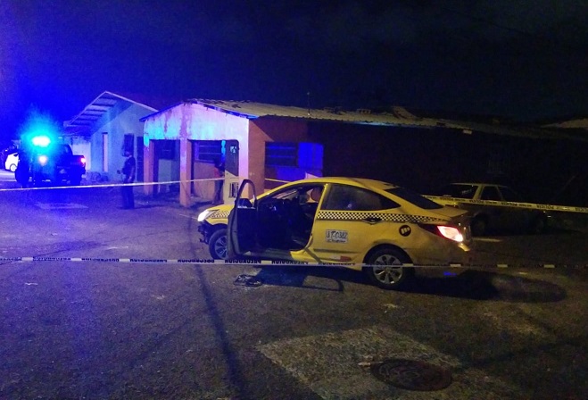 El taxista fue herido en el sector conocido como Viento Frío en Villa del Caribe. Foto: Diomedes Sánchez
