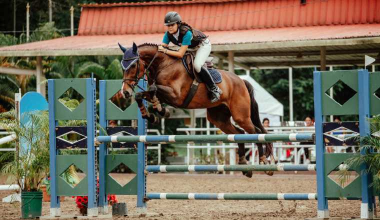 Alexandra Ortega en competencia. Foto: Mónica Gónzalez. Alexandra Ortega en competencia. Foto: Mónica Gónzalez.