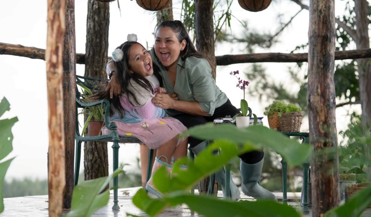 Arianne Benedetti y Mila. Foto. Cortesía