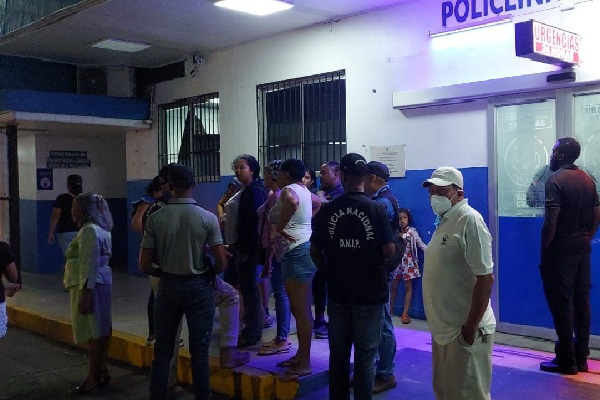 Varios casos llegaron al cuarto de Urgencias del Hospital Dr. Manuel Amador Guerrero. Foto. Diomedes Sánchez