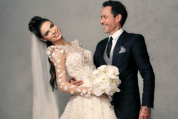 Nadia Ferreira y Marc Anthony después del matrimonio. Foto: Instagram / @nadiatferreira