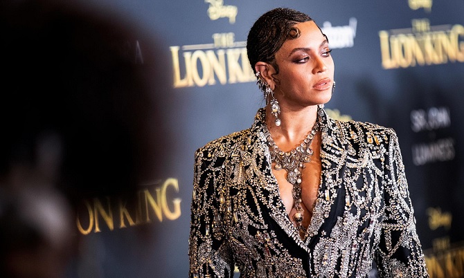 Beyoncé se llevó cuatro estatuillas. Foto: EFE