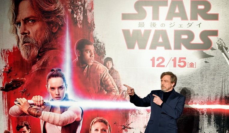 El actor Mark Hamill posa en un evento de 'Star Wars: Episodio VIII - Los últimos Jedi'. Foto: EFE/Archivo