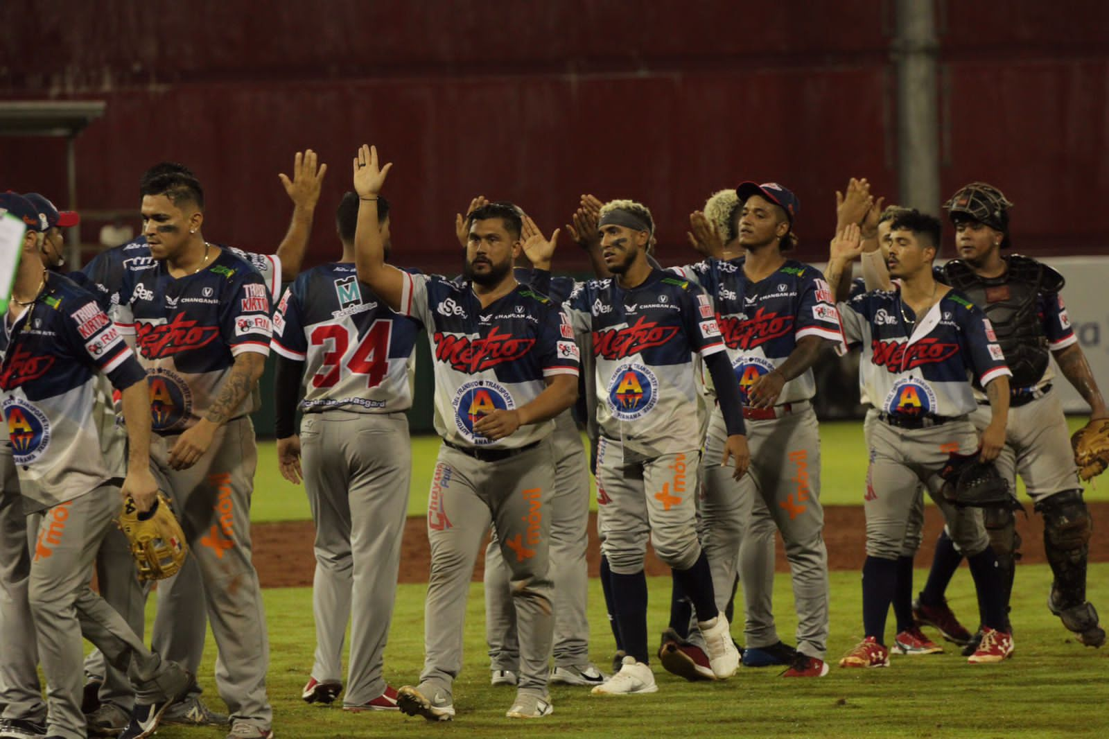 Panamá Metro es el actual campeón del béisbol mayor. Foto: Fedebeis