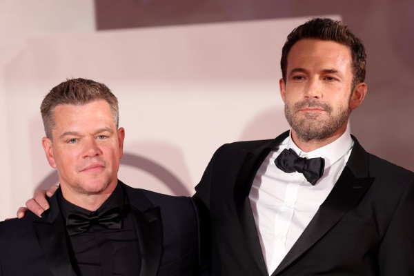 Matt Damon y Ben Affleck. Foto: Franco Origlia / Getty Images