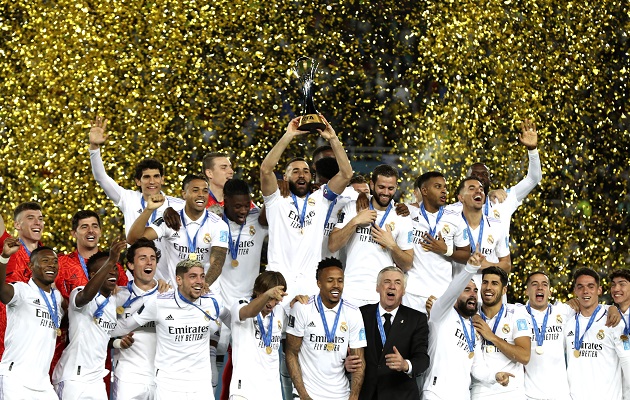 El equipo blanco prolongó su idilio ganador en este torneo. Foto: EFE