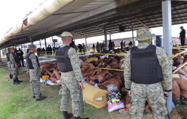 Operación Armagedón en el Complejo Penitenciario La Joya. Foto: Cortesía