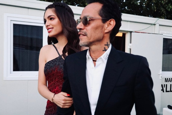 Marc Anthony y Nadia Ferreira se casaron el 28 de enero. Foto: Archivo