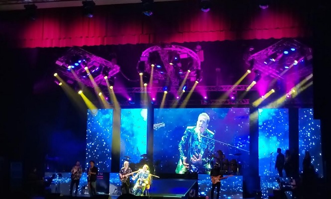 Durante el concierto. Foto: Maricarmen Camargo