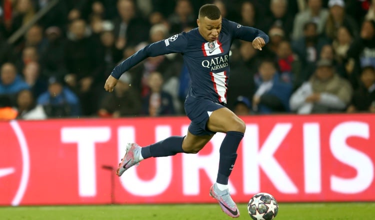 Kylian Mbappé, jugador del PSG francés. Foto:EFE