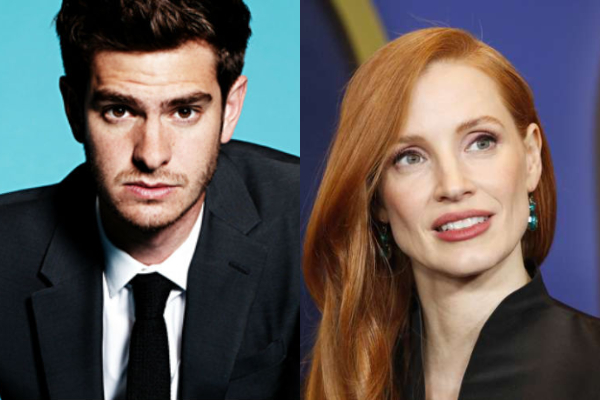 Andrew Garfield y Jessica Chastain. Fotos: Archivo