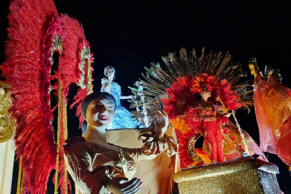 María Alejandra Rodríguez, es la nueva soberana de Calle Abajo de La Villa. Foto. Thays Domínguez