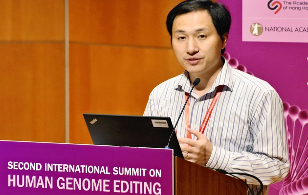 He Jiankui fue condenado a 3 años de prisión por su experimento.