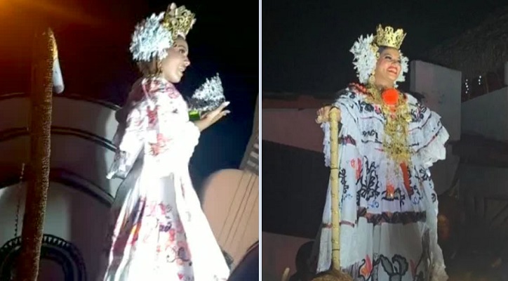 Noemí Liseth González Alonzo y Kristal Elisa Torres Bernal la noche del martes. Foto: Instagram